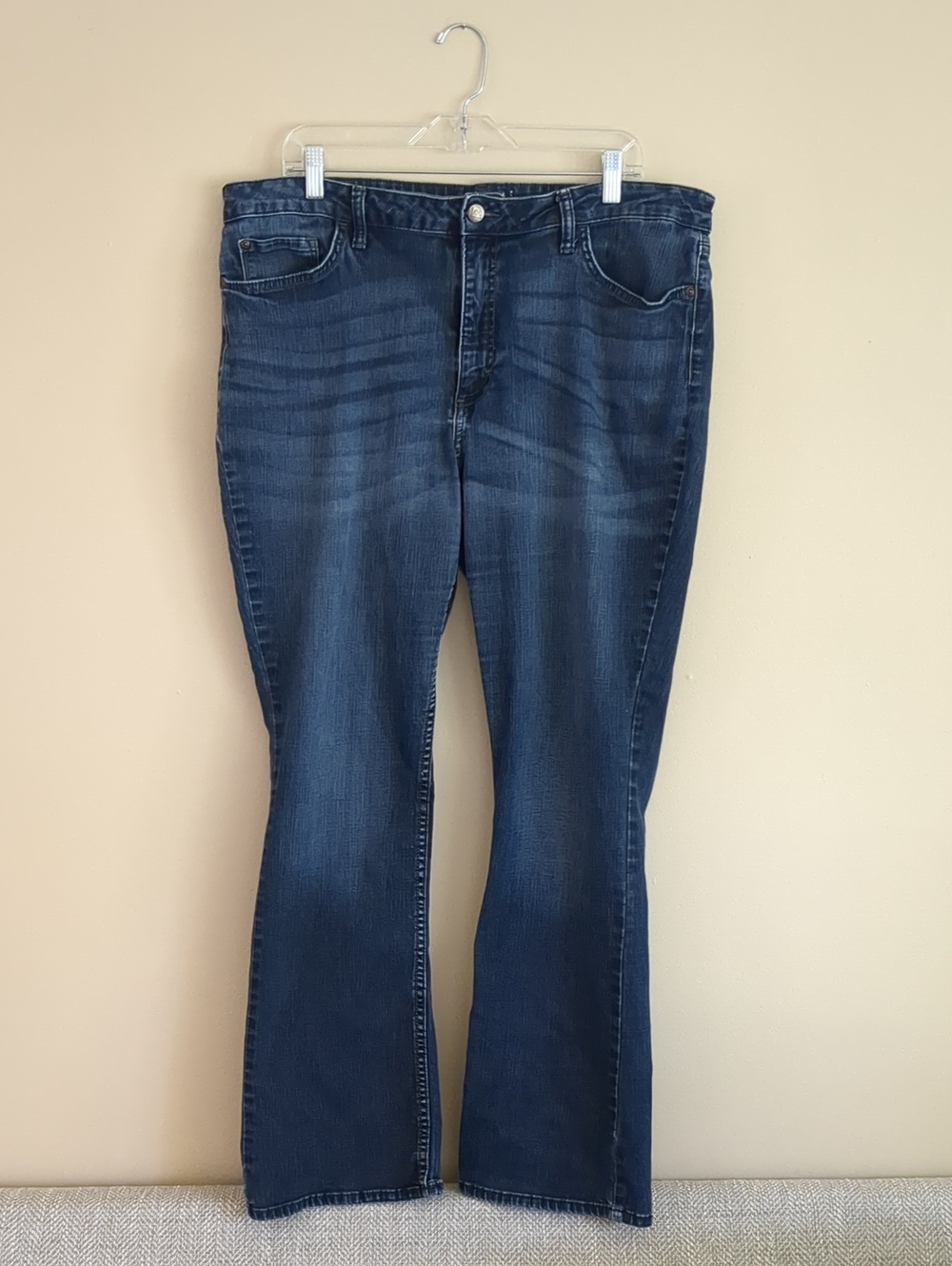 20W Lee Riders Midrise Bootcut Blue Denim Jeans